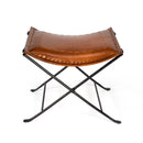 Melton 21.5 in. W Rectangular Leather Accent Stool by Butler Specialty Company