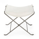 Melton 21.5 in. W Rectangular Leather Accent Stool by Butler Specialty Company