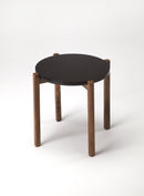 Del Mar 16 in. W Round Wood Modern Side Table by Butler Specialty Company