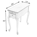 Croydon 11.5 in. W Rectangular Wood 1 Drawer Side Table with Pull-Out Tray by Butler Specialty Company