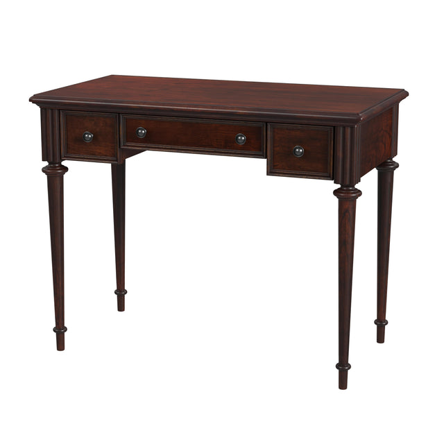 Edmund 38 in. W Rectangular Wood 3 Drawer Traditional Writing Desk by Butler Specialty Company