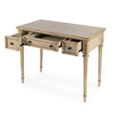 Edmund 38 in. W Rectangular Wood 3 Drawer Traditional Writing Desk by Butler Specialty Company