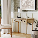 Edmund 38 in. W Rectangular Wood 3 Drawer Traditional Writing Desk by Butler Specialty Company