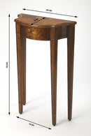 Chester 20 in. W Demilune Wood Traditional Console Table by Butler Specialty Company