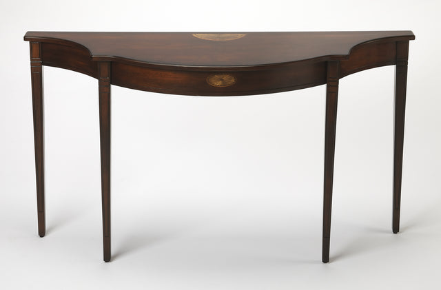 Chester 54 in. W Demilune Wood Traditional Console Table by Butler Specialty Company