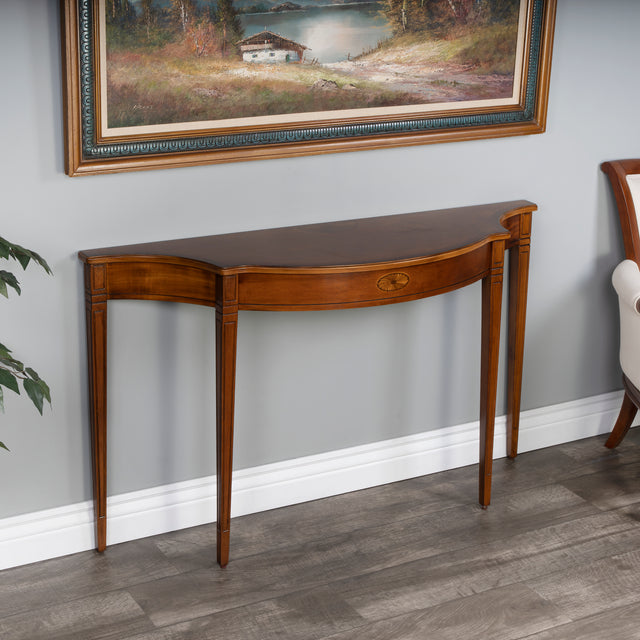 Chester 54 in. W Demilune Wood Traditional Console Table by Butler Specialty Company