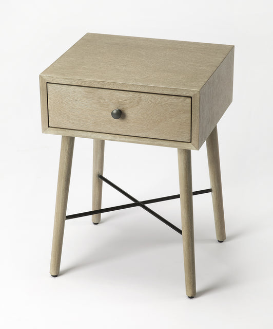 Delridge 16 in. W Rectangular Wood Mid-Century Modern 1 Drawer End Table by Butler Specialty Company