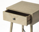 Delridge 16 in. W Rectangular Wood Mid-Century Modern 1 Drawer End Table by Butler Specialty Company