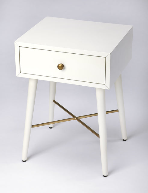 Delridge 16 in. W Rectangular Wood Mid-Century Modern 1 Drawer End Table by Butler Specialty Company