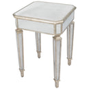 Celeste 18 in. W Square Mirrored Side Table by Butler Specialty Company