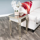 Celeste 18 in. W Square Mirrored Side Table by Butler Specialty Company