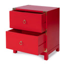 Ardennes 20 in. W Rectangular Wood Campaign 2 Drawer End Table by Butler Specialty Company