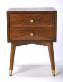 Zelda 18 in. W Rectangular 2 Drawer Nightstand by Butler Specialty Company