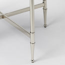 Crosby 19 in. W Round Mirrored and Metal Side Table by Butler Specialty Company