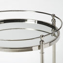 Crosby 19 in. W Round Mirrored and Metal Side Table by Butler Specialty Company