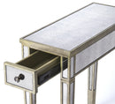 Katarina 10 in. W Rectangular Mirrored Narrow 1 Drawer Chairside Table by Butler Specialty Company