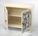 Finney 32 in. W Rectangular Wood and Antique Mirror 2 Door Accent Storage Chest by Butler Specialty Company