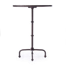 Kealy Outdoor 19.75 in. W Oval Metal Pedestal Side Table by Butler Specialty Company