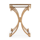 Beverly Rectangular Glass and Metal Set of 2 Nesting Tables by Butler Specialty Company