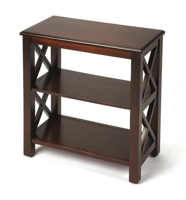 Vance 22 in. W x 25 in. H Rectangular Wood 2 Shelf Accemt Bookcase by Butler Specialty Company