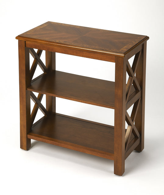 Vance 22 in. W x 25 in. H Rectangular Wood 2 Shelf Accemt Bookcase by Butler Specialty Company