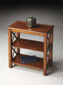 Vance 22 in. W x 25 in. H Rectangular Wood 2 Shelf Accemt Bookcase by Butler Specialty Company