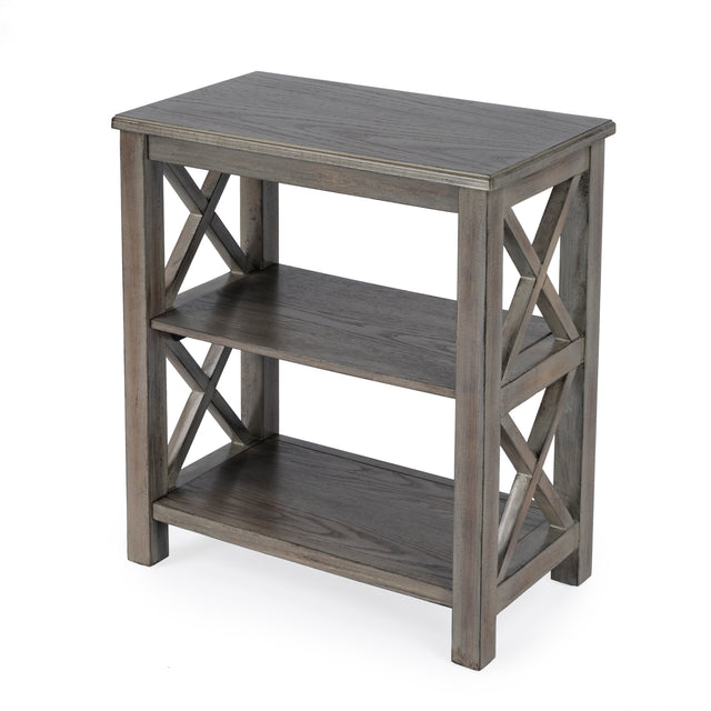 Vance 22 in. W x 25 in. H Rectangular Wood 2 Shelf Accemt Bookcase by Butler Specialty Company
