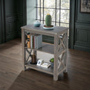 Vance 22 in. W x 25 in. H Rectangular Wood 2 Shelf Accemt Bookcase by Butler Specialty Company
