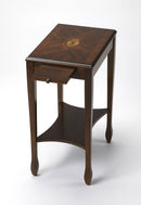 Gilbert 12 in. W Rectangular Wood End Table with Pull-Out Tray and Lower Open Shelf by Butler Specialty Company