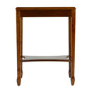 Gilbert 12 in. W Rectangular Wood End Table with Pull-Out Tray and Lower Open Shelf by Butler Specialty Company