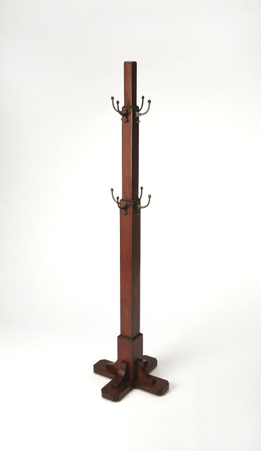 Webster 68.5 in. H Wood and Metal Freestanding 8 Double Hook Coat Rack by Butler Specialty Company