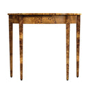 Chester 36 in. W Demilune Burl Wood Console Table by Butler Specialty Company