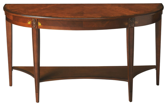Astor 54"W Demilune Console Table by Butler Specialty Company