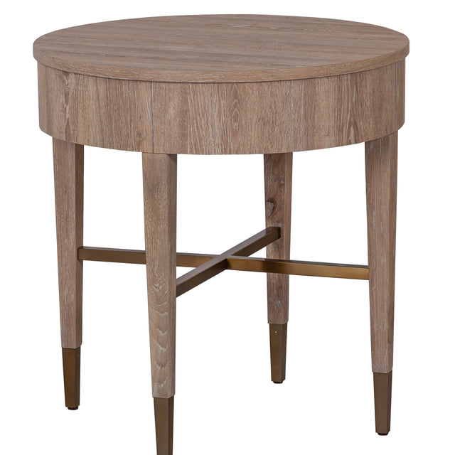 Fairfeild Chair La Jolla Round End Table (sku: 4159-19)