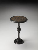 Selma 15 in. W Round Metal Pedestal Side Table by Butler Specialty Company