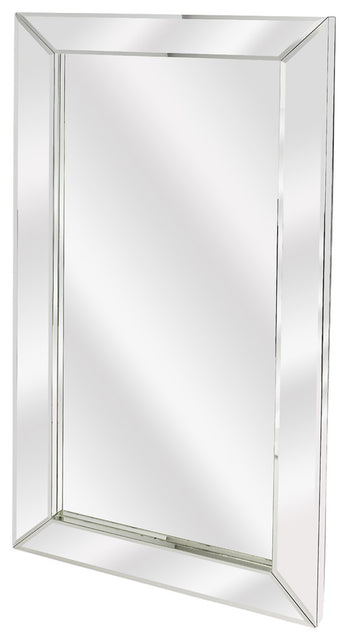 Emerson 31.5 in. W x 59 in. H Rectangular Mirrored Frame Wall Mirror by Butler Specialty Company