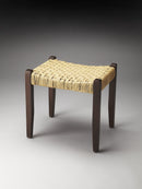 Garner 19.5 in. W Rectangular Woven Jute and Wood Accent Stool by Butler Specialty Company