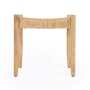 Garner 19.5 in. W Rectangular Woven Jute and Wood Accent Stool by Butler Specialty Company