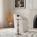 Darien 10 in. W Round Pedestal Side Table by Butler Specialty Company