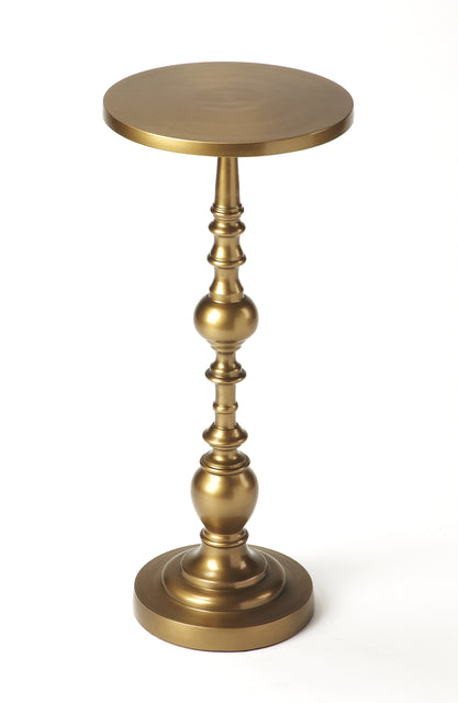 Darien 10 in. W Round Pedestal Side Table by Butler Specialty Company
