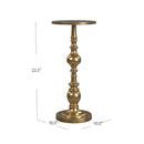 Darien 10 in. W Round Pedestal Side Table by Butler Specialty Company