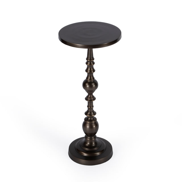Darien 10 in. W Round Pedestal Side Table by Butler Specialty Company