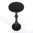 Darien 10 in. W Round Pedestal Side Table by Butler Specialty Company