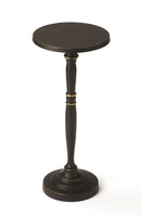 Langford  Indoor 10 in. W Round Metal Pedestal Base Side Table by Butler Specialty Company