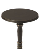 Langford  Indoor 10 in. W Round Metal Pedestal Base Side Table by Butler Specialty Company