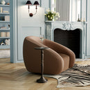 Langford  Indoor 10 in. W Round Metal Pedestal Base Side Table by Butler Specialty Company