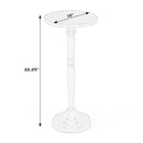 Landon Outdoor 10 in. W Round Metal Pedestal Base Side Table by Butler Specialty Company