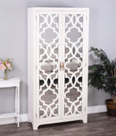 Morjanna 36 in. W x 76.5 in. H Wood and Mirrored Door Tall Armoire by Butler Specialty Company