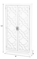 Morjanna 36 in. W x 76.5 in. H Wood and Mirrored Door Tall Armoire by Butler Specialty Company