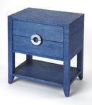 Amelle 24 in. W Rectangular Raffia 2 Drawer Nightstand with Lower Open Shelf by Butler Specialty Company
